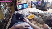 SLUTTY girl next door SEDUCES you into a different type of MOVIE NIGHT (Full video on my Onlyfans!)