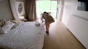 BOSS FUCKS HIS MAID AND HIS WIFE DISCOVERS THEM