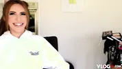 Pretty Hime Marie Plays Cock On Screen Before Setting Fire