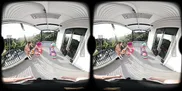 VR Bangers: Three Big-ass Brunettes Deepthroat Your Cock in An Outdoor Fitness Foursome | VR Porn