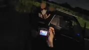 Real amateur, THREE COCKS in a parking. My FIRST CAR SEX experience turns into a gang bang