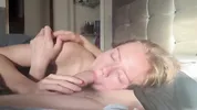 I asked her to give me a blowjob, she swallowed all of my cum