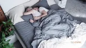 Woke up cuddling… and ended up fully awake with an orgasm