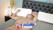 Stepdad mistakes his stepdaughter for his wife and accidentally cums on her!