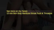 Rough Face-Fucking Redhead MILF | Big Cock Destroys Her Throat Like a Pussy