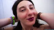 PornVLOG - We fuck in a NATURIST campsite. (Inside CREAMPIE)