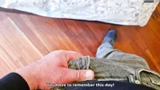 Cuckold husband comes home and discovers his cheating wife having sex with another man. BETRAYAL SEX