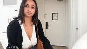 Big titty coworker says NO to CONDOM during business trip hookup - Hailey Rose