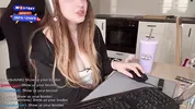 Accidentally Got naked on Twitch!! had to cum cause they would BAN me anyway…