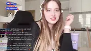 Accidentally Got naked on Twitch!! had to cum cause they would BAN me anyway…
