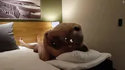 Scandinavian Milf having fun and orgasms with guy in hotel room