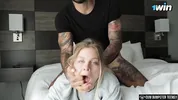 HER CLIMAX IS AMAZING - Crazy Blonde Has Eye Rolling Orgasms