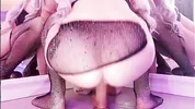Horny 18 Y.O. Girl Fill Up Her Tight Pussy Riding A Dildo!