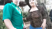 (RISKY PUBLIC) SEX AND CUM IN THE PARK, ALMOST CAUGHT