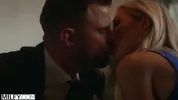 MILFY Insatiable Holly seduces bartender & his GF Leana