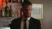 MILFY Insatiable Holly seduces bartender & his GF Leana