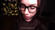 Messy sloppy blowjob while my tits bounce in your face