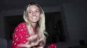 18 Year Old Sneaks in Her Step Bros Room to Get Used!