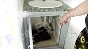 The plumber must do his job with the tired water these days so let it be hard Egyptian sex with the plumber with the knowledge of his wife