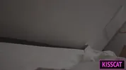 S1E1: Step mom shares hotel room with one bed, so step son fucks tight pussy till facial surprise