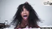 I LIKE MY GIRLS LIKE MY COFFEE - Ebony Teen Has Eye Rolling Orgasm
