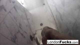 London Keyes gets wet