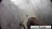 London Keyes gets wet