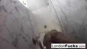 London Keyes gets wet