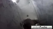 London Keyes gets wet