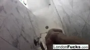 London Keyes gets wet