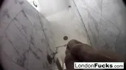 London Keyes gets wet