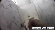 London Keyes gets wet