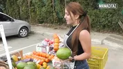 Latina Fruit Vendor Approached Outdoors, She Agrees to Leave With Him... What Happens Next Is Wild
