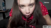 FROM CUTIE TO CUMSLUT - She Got Double Teamed