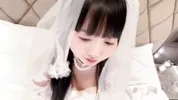 【Marriage】“Shall we become husband and wife? Bride and Marriage Doggy Style mating!?