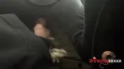 I milk him under the table at work (real risky public bj, double cumshot)