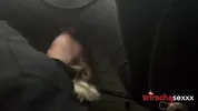 I milk him under the table at work (real risky public bj, double cumshot)