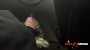 I milk him under the table at work (real risky public bj, double cumshot)