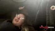 I milk him under the table at work (real risky public bj, double cumshot)