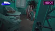 Hot Step mom cant lie without fuck and comes to Step son's shared bed for hard sex till cum in pussy
