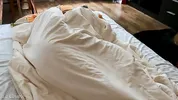 Husband wakes his wife up with fingers and cock