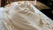 Husband wakes his wife up with fingers and cock