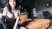 Freaky Goth Step Sis & The Halloween Party - Awlivv - Family Therapy - Alex Adams