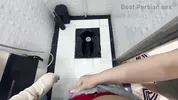 Step sister help me بهم کمک کرد تا دستشویی کنم . منم کردمش