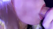 ASMR 4K SLOPPY BLOWJOB! I suck a cock with devotion and get 2 cumshots in my mouth