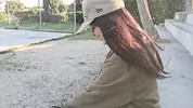 Porn actress has sex with stranger in PUBLIC!