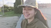 Porn actress has sex with stranger in PUBLIC!