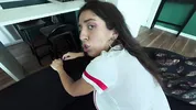 Nurse gets double vaginal from three guys - hot and powerful gangbang for whore - 1.187