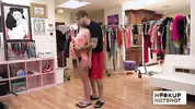 BTS - Chloe Temple Shows Off Her Body During A Backstage Tease!