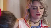 Busty Brunette Dildo Funtime wt Cutiepie Cheerleader GF - ChloeT emple, Harmony River - CheerSquad